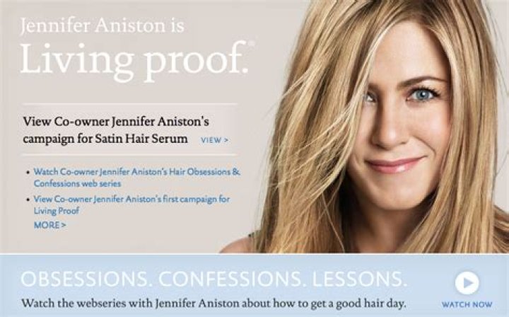 Does Jennifer Aniston Own Living Proof?
