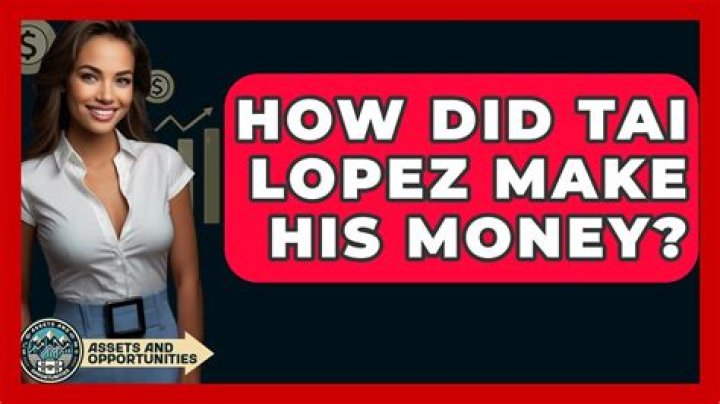 How Did Tai Lopez Make His Money?