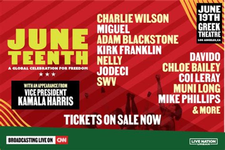 Juneteenth Celebration At The Greek With Miguel, Davido and More