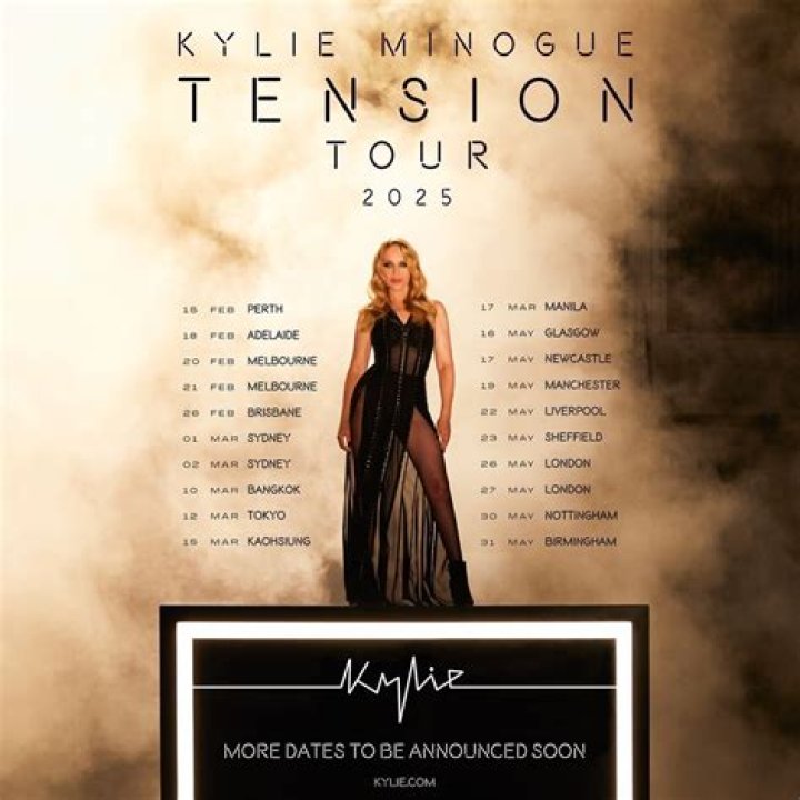Kylie Minogue Announces UK Tour Dates