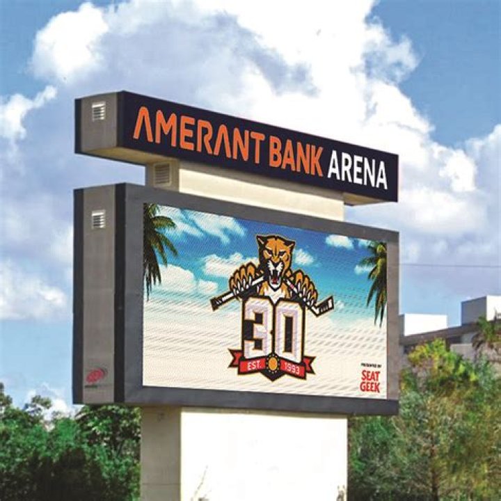 The Florida Panthers Strike A New Naming Rights Deal With Amerant Bank