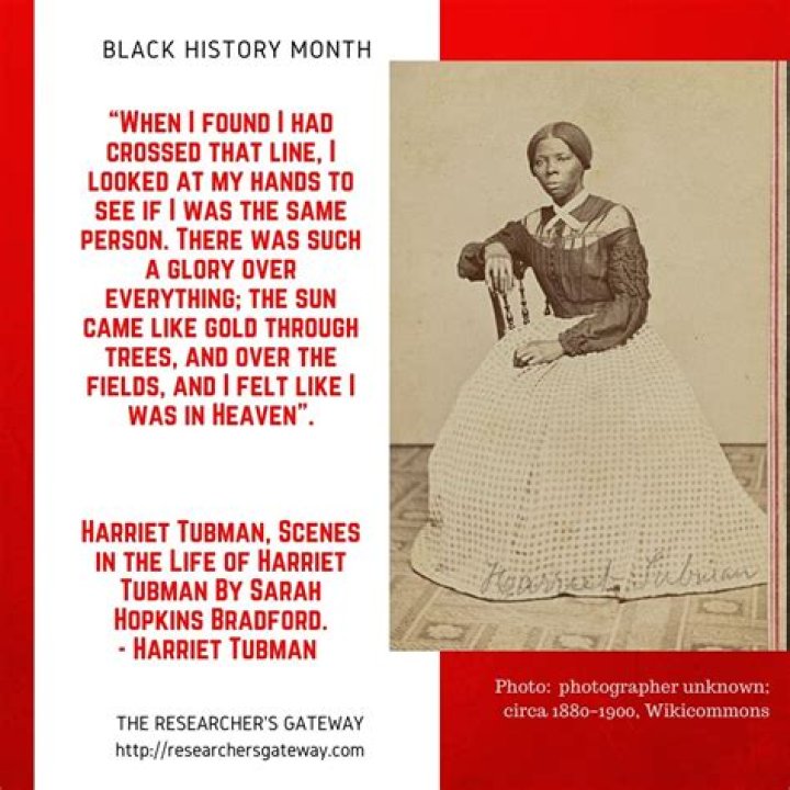 What Were Harriet Tubman’s Last Words?
